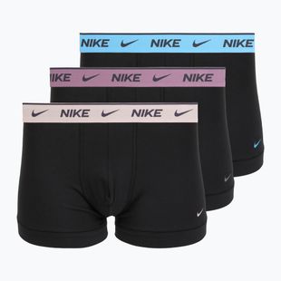 Boxer da uomo Nike Cotton Stretch Trunk 3 pack charcoal heather