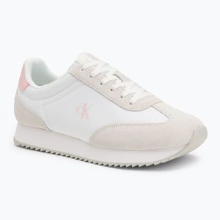Scarpe Calvin Klein Donna YW0YW01828 Caleup Mg Nylon Mix Bianco Luminoso/Rosa Dolce