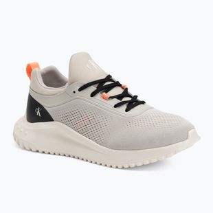 Calvin Klein scarpe donna YW0YW01855 Eva Runner Sock Mg Tech Mix monstruck/bianco crema/arancione