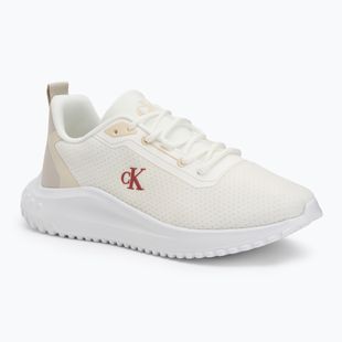 Calvin Klein scarpe da uomo YM0YM01285 Hike Runner Mix Mesh Bright White/Moonstruck/Tandoori