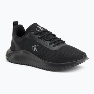 Calvin Klein scarpe uomo YM0YM01285 Hike Runner Mix Mesh Triple Black