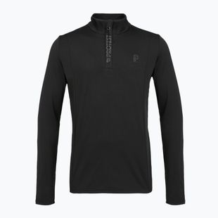 Felpa da uomo Protest Rewill 1/4 Zip Active true black