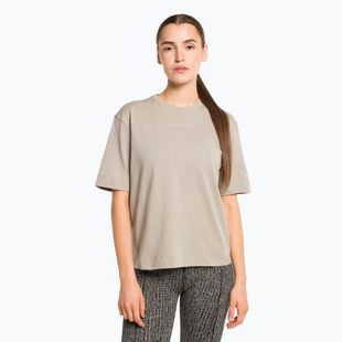 T-shirt invernale in lino Calvin Klein da donna