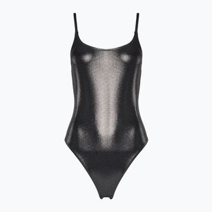 Calvin Klein Donna Costume da bagno intero con schienale aperto Nero