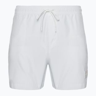 Pantaloncini da bagno Calvin Klein Medium con coulisse da uomo, bianco