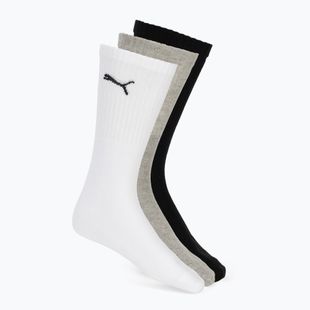 Calzini PUMA Sport Crew Lightweight 3 pairs white/grey/black