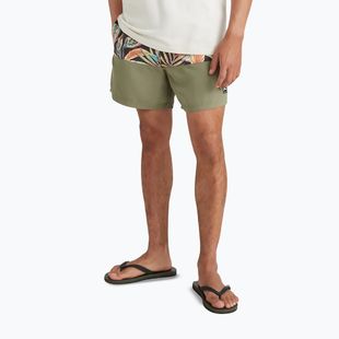 Pantaloncini da bagno O'Neill Cali Block 15'' uomo nero fiore tropicale
