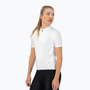 Maglia ciclismo donna Rogelli Core bianco