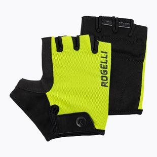 Guanti da ciclismo Rogelli Core fluor da uomo