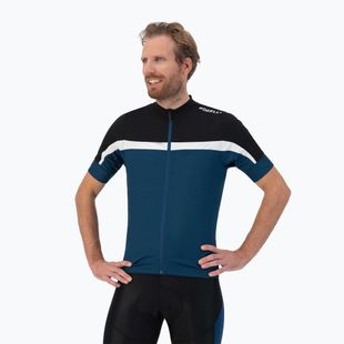 Rogelli maglia ciclismo uomo Course nero/blu/bianco