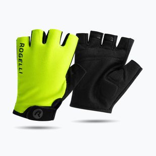 Rogelli Core Jr guanti da ciclismo per bambini giallo fluor