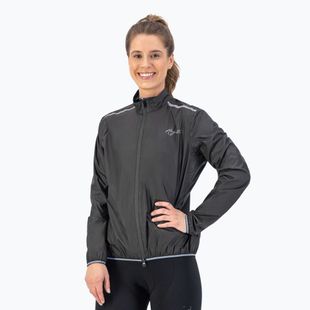 Giacca da ciclismo donna Rogelli Essential Waterproof nero