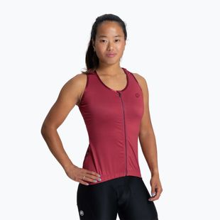 Canotta ciclismo donna Rogelli Abbey Tank Top W cerise