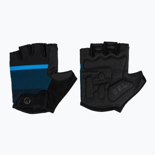 Guanti da ciclismo Rogelli Hero II uomo nero/blu