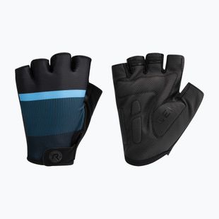Guanti da ciclismo Rogelli Hero II uomo nero/blu