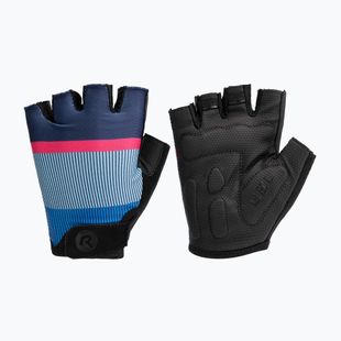 Guanti da ciclismo da donna Rogelli Impress II W blu/rosa/nero
