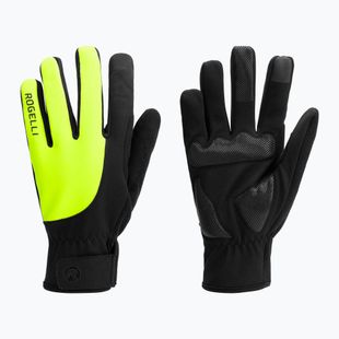Guanti da ciclismo da uomo Rogelli Core II Winter Windproof fluor