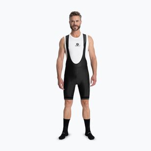 Pantaloncini da ciclismo Rogelli Fast Bib Short da uomo, nero