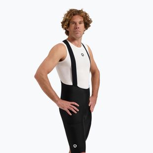 Pantaloncini da ciclismo Rogelli Distance II Bib Short uomo nero