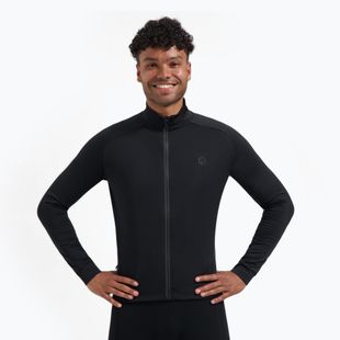 Maglia da ciclismo a maniche lunghe uomo Rogelli Essential II black
