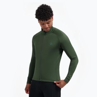 Maglia da ciclismo a maniche lunghe uomo Rogelli Essential II green