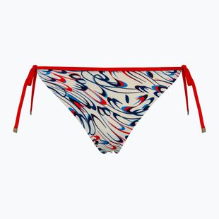 Tommy Hilfiger Slip bikini Cheeky String Side Tie Print drops motion ecru