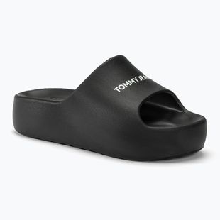 Tommy Jeans donna Chunky Flatform Slide nero