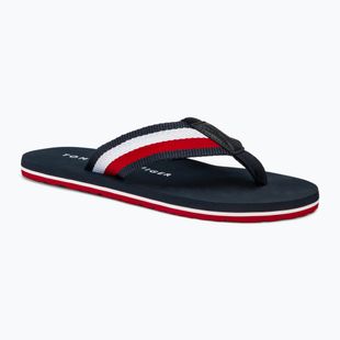 Tommy Hilfiger Corporate Beach Sandal uomo infradito desert sky