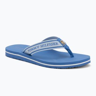 Tommy Hilfiger donna Webbing Beach Sandal blu incantesimo infradito