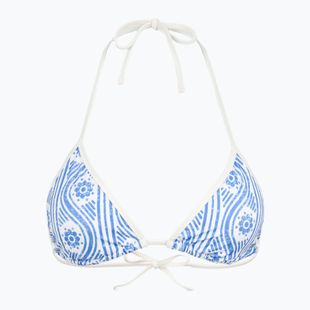 Tommy Hilfiger Triangolo Rp Stampa floreale a righe blu incantesimo costume da bagno top