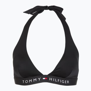 Tommy Hilfiger Top costume da bagno Halter Rp nero
