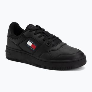 Scarpe da uomo Tommy Jeans Tjm Retro Basket Ess black