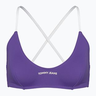 Tommy Jeans Bralette top costume da bagno quantum purple
