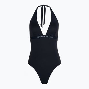 Costume intero da donna Tommy Hilfiger Halter One Piece Rp desert sky