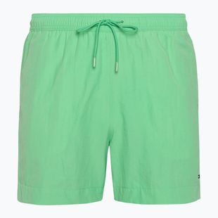 Tommy Hilfiger pantaloncini da bagno medi con coulisse in giada da uomo