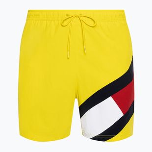 Pantaloncini da bagno Tommy Hilfiger uomo SF Medium Drawstring valley giallo