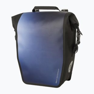 AGU Clean Borsa da bicicletta singola Click'nGo M 17 l blu sfumato