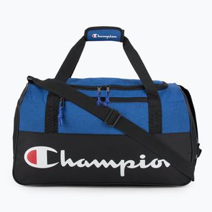 Champion Utility Duffel borsa da allenamento nero/blu