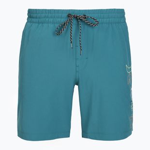 Costume da bagno uomo Hurley Crossover Volley Swim Short Sky/Pewter