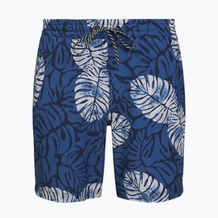 Costume da bagno uomo Hurley Dypsis Leaves Volley Swim Short Navy