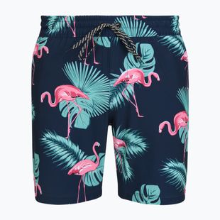 Costume da bagno uomo Hurley Flamingo Volley Swim Hort Navy