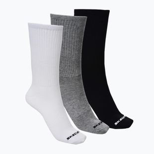 Calze SKECHERS Non Tery Crew Arch Support 3 pack white/black