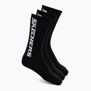 Calze SKECHERS Terry Crew 1/2 3 pack black