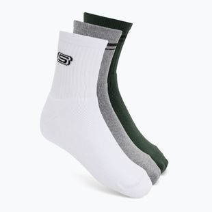 Calze SKECHERS Full Terry Low Crew grey/green
