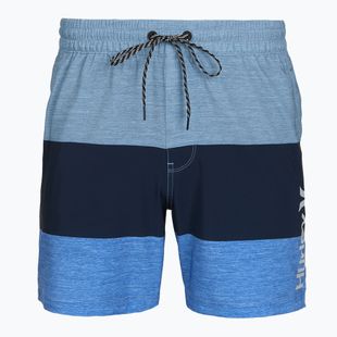 Costume da bagno uomo Hurley Color Blocked Volley Swim Short Baby Blue