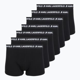 Boxer da uomo KARL LAGERFELD Logo Trunk 7 paia black