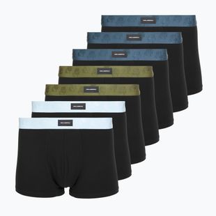 Boxer da uomo KARL LAGERFELD Kameo Logo Trunk 7 paia midnight/clear sky/olive