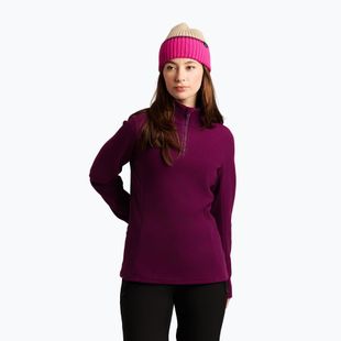 Pile donna Protest PRTRemutez 1/4 Zip Active current purple