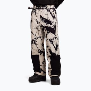 Pantaloni da snowboard da uomo Protest PRTLutony kitoffwhite