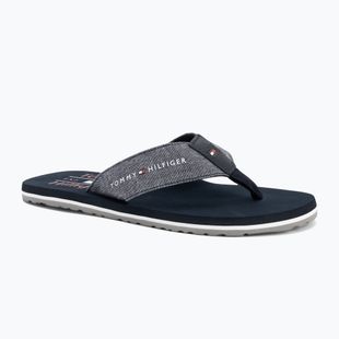 Tommy Hilfiger Uomo Chambray Beach Sandal desert sky infradito